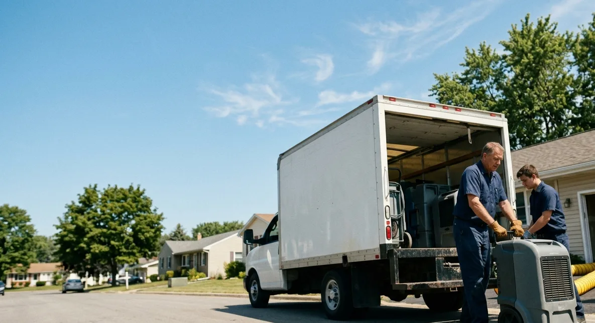 Water Damage Cleanup in South Heights, PA near me